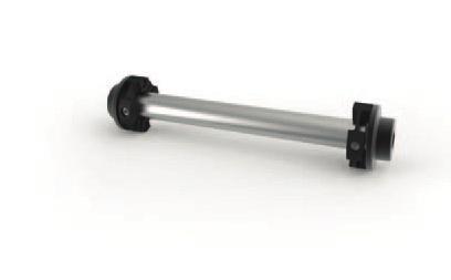 TRANSMISSION ACCESSORIES GX TRANSMISSION SHAFT STEEL TUBE WITH PLASTIC FLECTOR 10 550 Nm FEATURES Simple, compact and plain. Low weight and inertia.