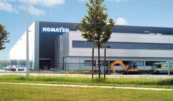 SERVICEABILITY AND CUSTOMER SUPPORT When you purchase Komatsu equipment, you gain access to a broad range of programmes and services that have been designed to help you get the most from your
