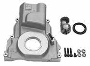 CHEVROLET PERFORMANCE LS1 FRONT DRIVE DISTRIBUTOR COVER KIT Kit includes front cover, fuel pump eccentric, distributor drive gear kit assembly, adapter unit with color-coded spacers, assembly bolts,