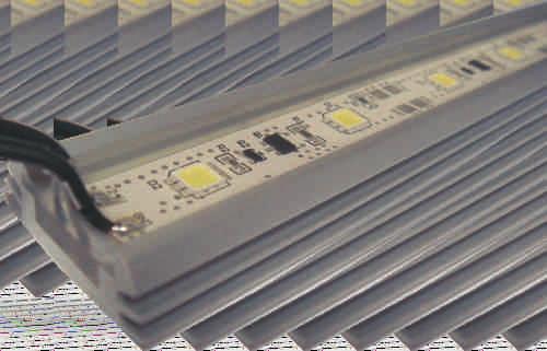 US 2324 PDUCT SPECIFICATINS Unit Measurements (W x L x H) LEDs / Unit LED Type Current (Amp) Unit Unit Cuttable Length US 2323 0.