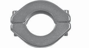 KF Components KF Connecting elements KF Clamp rings for metal seals, stainless steel 04 D2 KF10/16MSC-04 16 55 22 18 KF20/25MSC-04 25