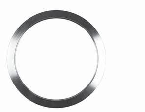 ISO Components ISO Flanges ISO-K Bored flanges with reinforced tubulation, stainless steel 16 Reinforced ISO-K Flanges for welding to components, to reduce welding distortion ISO160S154-16 160 180 15