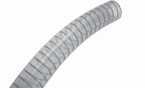 KF Components KF Components PVC hoses, by the meter Transparent PVC hose with an internal spring steel spiral Temperature range -15 C to 65 C Differential pressure 900 mbar R RI PVC16 16 26 19 PVC25