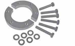 CF Components CF Connecting Elements CF Plate nuts, stainless steel 04 Plate nuts allow quick and space-saving mounting of CF flanges GM Design PN16-04 16 20 1 7 M4 radius PN40-04 40 41 29 11 M6