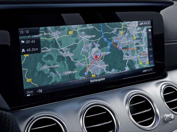 3 COMAND Navigation Display w/ Touchpad Smartphone Integration (Apple CarPlay and Google Andriod Auto) SiriusXM Satellite Radio