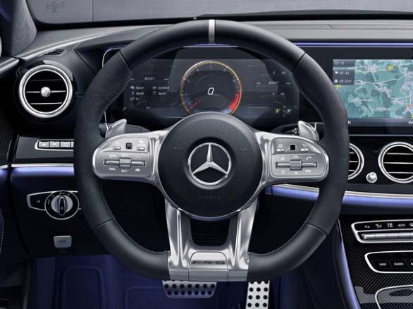 Optional Equipment Mercedes-AMG E 53 4MATIC+ Sedan & Wagon Premium Package (MPP) Roller Rear Door Sunblinds (manual)