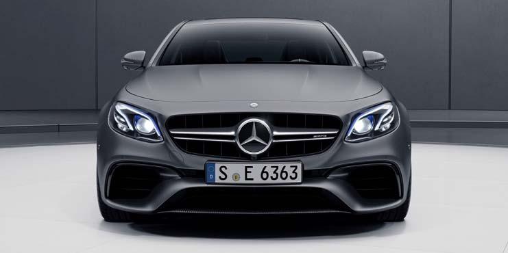 AMG Exterior Carbon Trim (773) and AMG Night Package (P60) creates a great look for the E 63 S 4MATIC+.