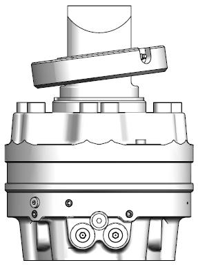 Vent the rotator by flushing (see Chapter 4.2). 16 4.8.3 Checking the sealing collar The outer surface of the sealing collar is the contact surface with the shaft seal.