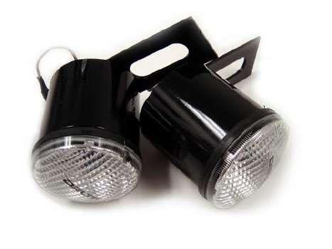 Mounts to frame or rear bumper 3 55w Xenon or Hi Output LED Flood Lights Fully pre-wired and