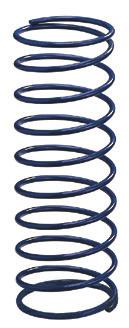 Gas train accessories Stabiliser spring Accessory springs are available to vary the pressure range of the gas train stabilisers.