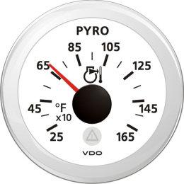 Temperature Pyrometer Ø52 mm 250 1650 F Part number Voltage Range Input Dial / Bezel A2C59512334 250 1650 F 37 mv / round 52,27 A2C59512335 250 1650 F 37 mv / round 52,27 Pyrometer Sensor Pyrometer