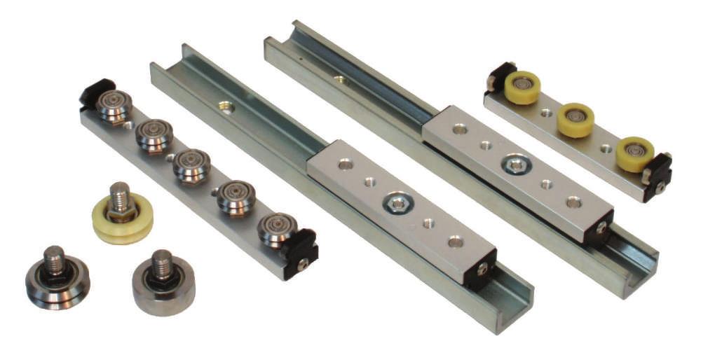 UtiliTrak Compact Linear Rail System 0 5,100N 0 4m/s The UtiliTrak linear guide from Bishop Wisecarver is designed for applications where low cost, easy installation and minimal maintenance