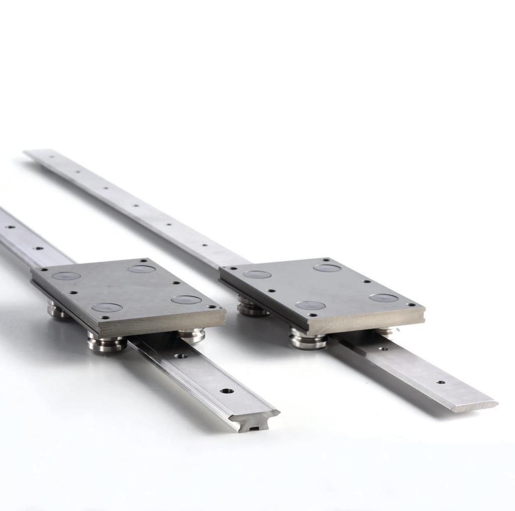 SL2 Stainless Steel Linear Guide System 0 8,000N 0 6m/s SL2 is the ideal linear motion system for any
