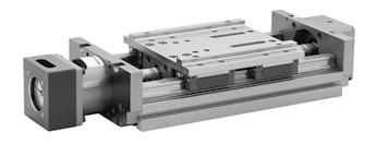 Linear Motion Systems with Lead or Ball Screw Drive and Ball Guide Overview Movopart M M75 Features Can be installed in any orientation Self-adjusting stainless steel cover band Internal ball guides
