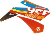 NEW 208 BIGY50-8 YC0-92 YCF Air box Sticker Sticker Boite a Air YCF SP3-7/BIGY207 YC0-90 Sticker Chain