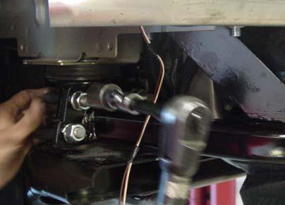 then torque the u bolts to the specifications starting with the top ubolts