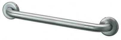 Grab Bars Grab Bars Stainless Steel Stainless Steel Grab bars are available in 25mm (1") and 32mm (1-1/4") sizes, both sizes feature 1-1/2" wall clearance. Stainless steel tube is type 304 with.