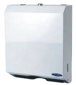 Dispensers For Paper Products Jumbo Roll Towel Dispensers Code 101J: White epoxy powder finish The 101J offers maximum towel capacity in a compact unit.