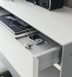 holder is designed to provide organized, elegant storage for the technological devices that
