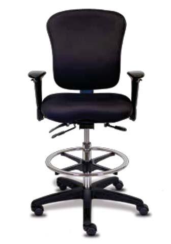 footring adjustment and gives CLS chairs superior mobility.