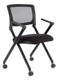 PROED / TRAINING CHAIR - nesting chair 407-3 The ProEd Training chair is the perfect solution for educational, training environments and as a meeting chair where space is limited.