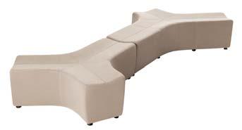 (meets CA 117 Section A Part I & Section D Part II) Optional contrasting upholsteries
