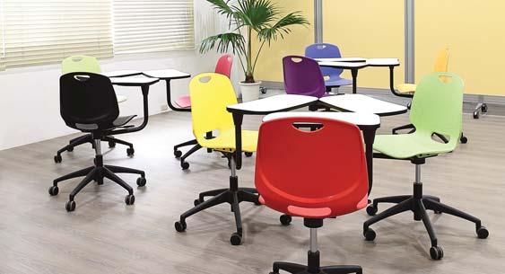Many options are available to suit all learning spaces, including tote trays, writing tablets and different base