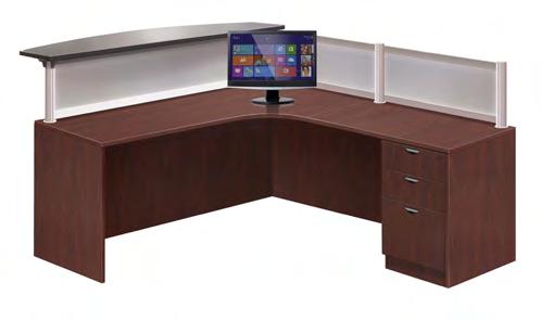 Kalor (no arms) Kalor (w/arms) 71 Reception Desk Workstation 78
