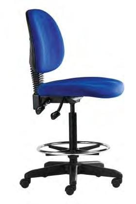 Height Chair with Footrest Swivel Mechanism