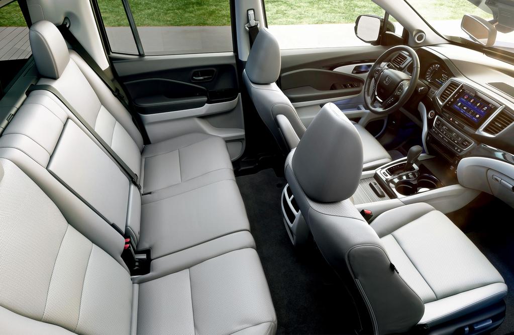 Its spacious, comfortable cabin is complemented with upscale amenities, and an array of available technologies are within reach throughout the vehicle.