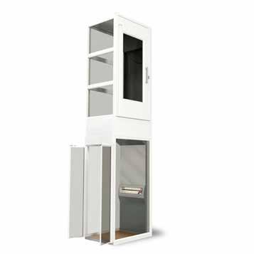 Aritco 4000 is the smallest, most compact home lift on the market. It is designed to meet every requirement for comfort, space and style.