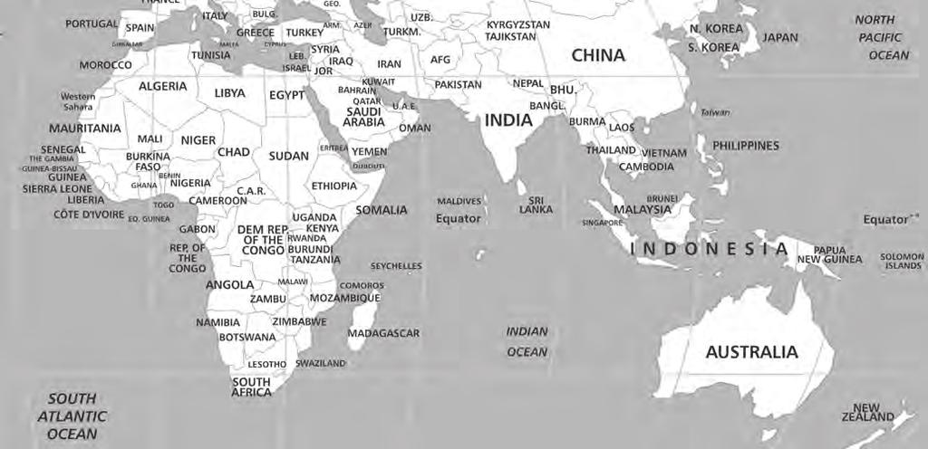Marine Distributors 14 AFRICA, MIDDLE & nr EAST ASIA & AuSTRALASIA Jabsco Marine Distributors in Africa, Middle & nr East Asia & Australasia 241 AUSTRALIA R.W.Basham Pty. Ltd.