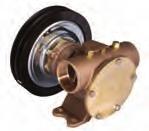 028 02 Bilge Pumping Systems EngInE DRIVEn, ELECTRIC CLuTCH PuMPS 18330 Series Electric Clutch Pumps This manually activated clutch pump offers all the benefits of flexible impeller pumps with a high