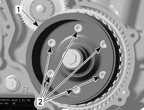 vmr2008-014-014_a 1. Flywheel 2. Flywheel assembly screws 15.