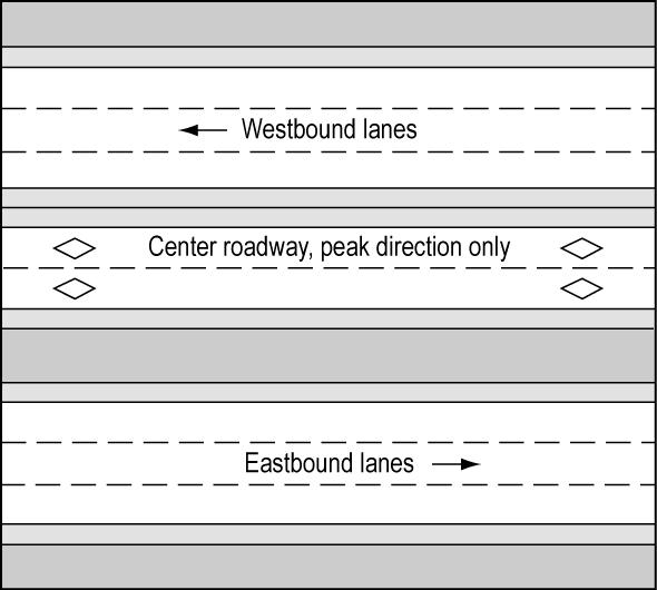 roadway. As a result, the No Build Alternative was analyzed with and without Stage 3 completion.