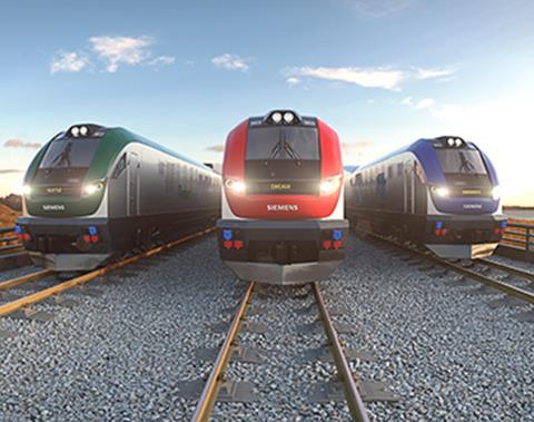 Siemens Commuter rail in CA- Cummins Tier 4 diesels