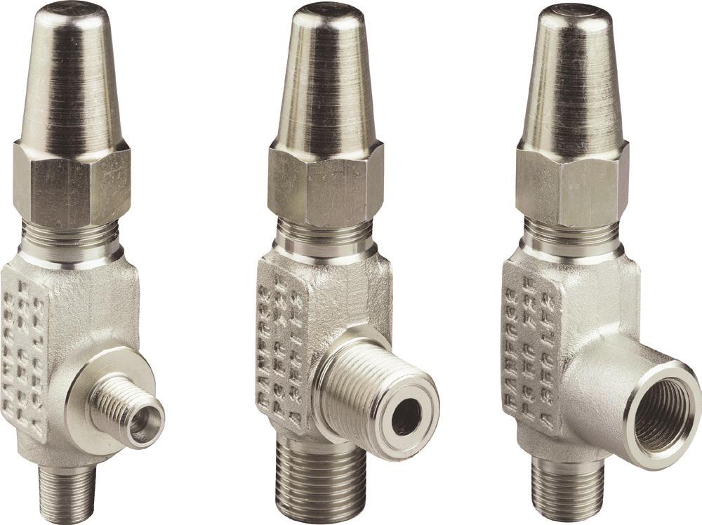 Data sheet Gauge valves Type and SNV-SS and SNV-SS valves are designed to meet all industrial refrigeration application requirements.