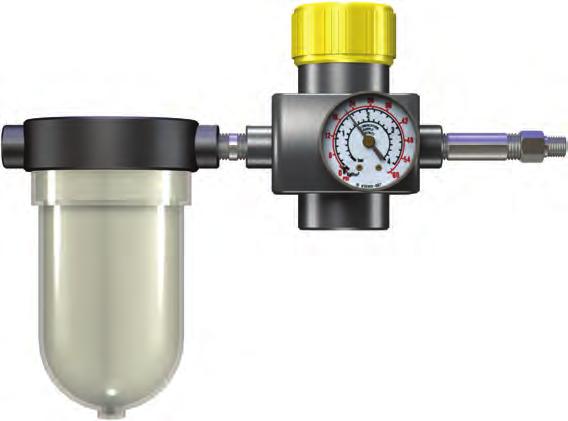 Options Regulator Air Supply To Actuator ilter Pressure Regulator and ilter Note: Pressure regulator & filter are required prior to 300EV actuator.