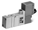 ort Solenoid Valve ubber Seal Series SYJ00/00/00 Variations Series SYJ00 ort size Effective
