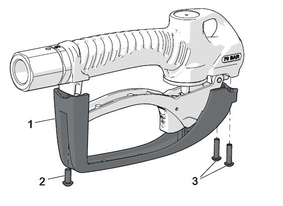 2). Fig. 4 MAINTENANCE Valve Dissasembly To perform handle inspection or component replacement, proceed as follows: 1.