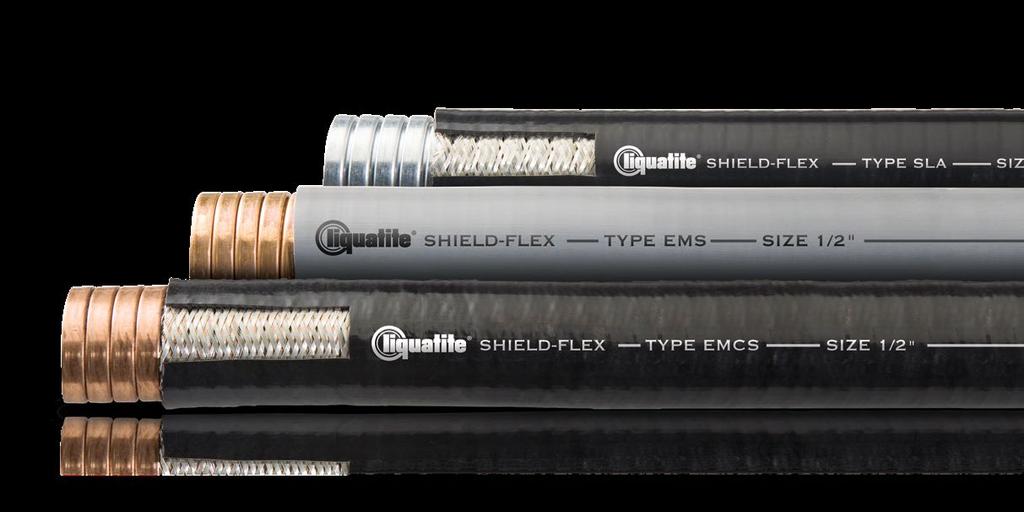 SHIELD-FLEX Keep the Noise Out SHIELD-FLEX conduit allows for greater versatility than shielded cable in wiring configurations and retrofitting projects.