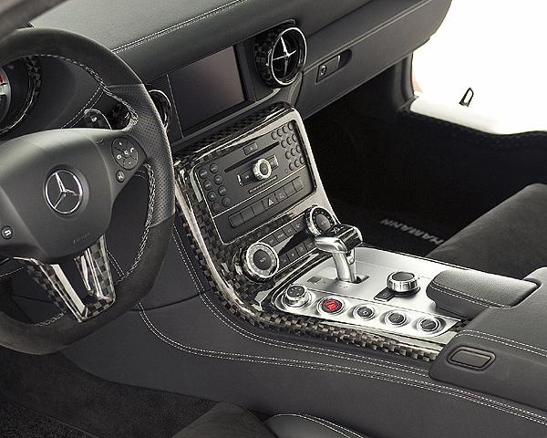 : 81197128 3.558,10 interior set 28pcd. for AMG SLS C197 / R197 in clearcoated Carbon black OrderNo.
