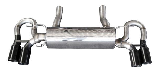 Exhaust systems sport rear muffler 4-tailpipes for AMG SLS C197 / R197 with high polished stainless steel tailpipes (Important note for Consumers: This article is not permitted for use on public