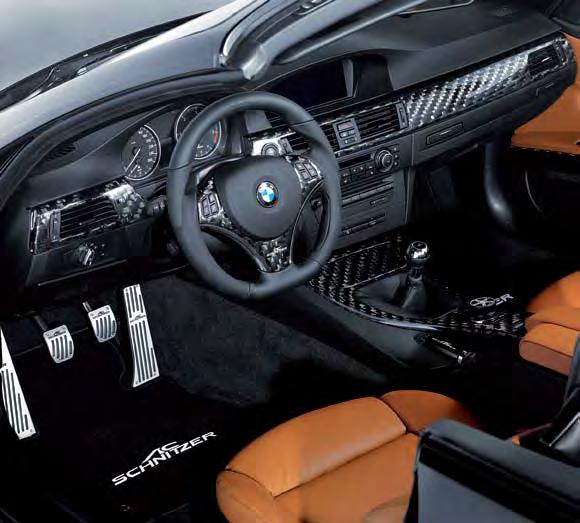 AC Schnitzer sports airbag steering wheels are ergonomically