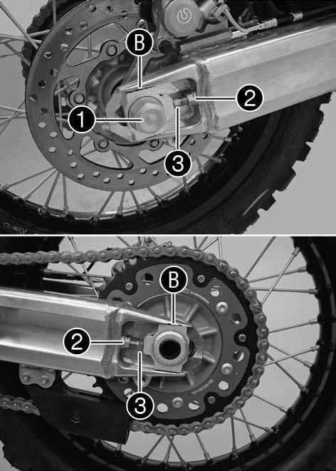 Apart from premature wear, in extreme cases the chain can rupture or the countershaft of the transmission can break.