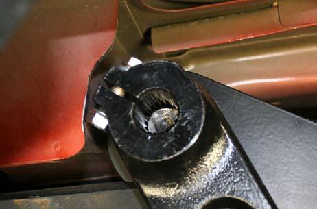 10. Using a body saw, die grinder with a burr bit or grinder, remove the material that was