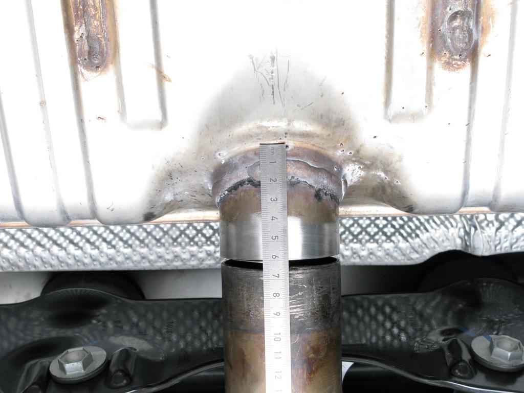 www.akrapovic.com REMOVAL OF STOCK EXHAUST SYSTEM: Put the vehicle onto a car lift. WARNING: make sure, that car lifting is safely and correctly done or you risk vehicle damage, injury or even death!