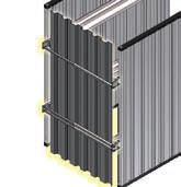 Static Aluminum Adjustable Aluminum Adjustable Steel Leg Kit Part # CL-ADG-LEG-1 Corru-Lite Corrugated Aluminum Trench Shield End Panel Kit Part # QBEK36EP6 (Ft.) Ht. x Lg. Pipe Cl.