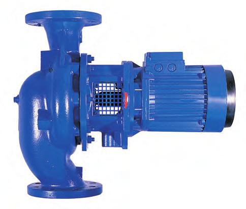 Performance: Capacity up to 350 m 3 /h (1540 USgpm) Head up to 85 m (280 feet) Speed up to 2950 min -1 (2950 rpm) Pump sizes: DN 40 up to DN 150 (1 1/2 up to 6 ) discharge, pumps with higher