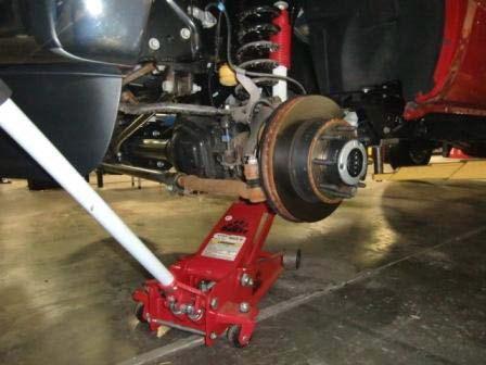 ***Parts shown in red for picture clarification only*** ReadyLIFT recommends all steps and procedures described in these instructions be performed while the vehicle is properly supported on a two
